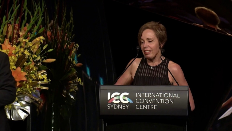School Pathways to VET Award presentation – 2018 Australian Training Awards