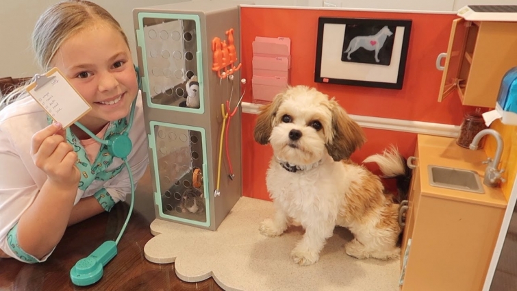 Olivia Is a Real Life Puppy Vet