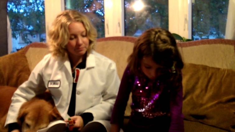 Interview with Veterinarian Dr. Emily Miedel for 1st Grade Class