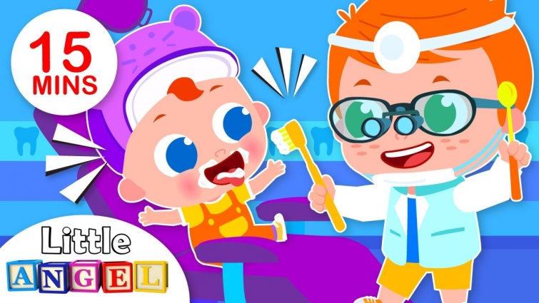 I Want to be a Dentist | Jobs & Occupations Songs for Kids I Nursery Rhymes by Little Angel