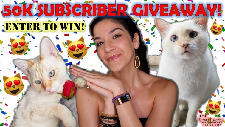 50K SUBSCRIBERS = A GIVEAWAY! Here's how to enter (and what YOU can win!) 🙏🏼😻🙌🏼🎉