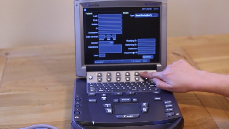How to use the M-Turbo veterinary ultrasound scanner video 1 – Getting started