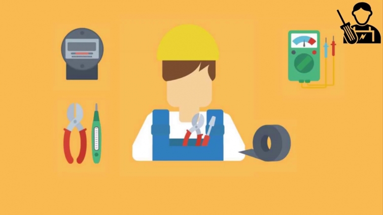 Electrician Service Explainer 2D Animated  Promo Video 3