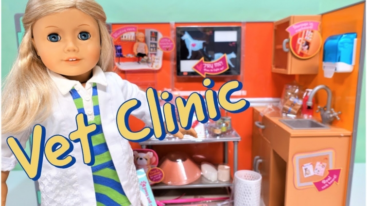 American Girl and Our Generation Vet Care Clinic