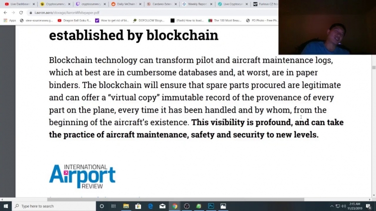 Vechain(VET) weekly update,  Cardano spreads blockchain governance to 54 countries,