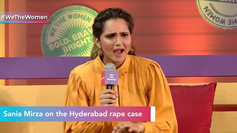 Sania Mirza speaks about the sexual assault of the Hyderabad Veterinary Doctor