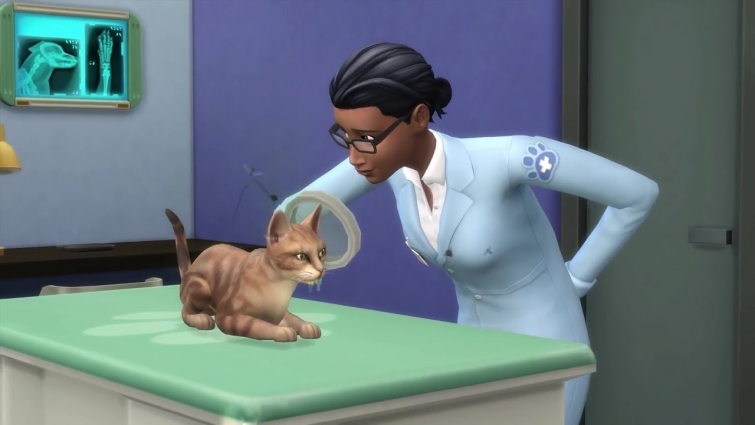 The Sims 4 Cats & Dogs – Veterinarian Gameplay [1080p HD]