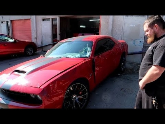 ARMY VET TELL US HOW HE CRASHED HIS SRT CHALLENGER!!
