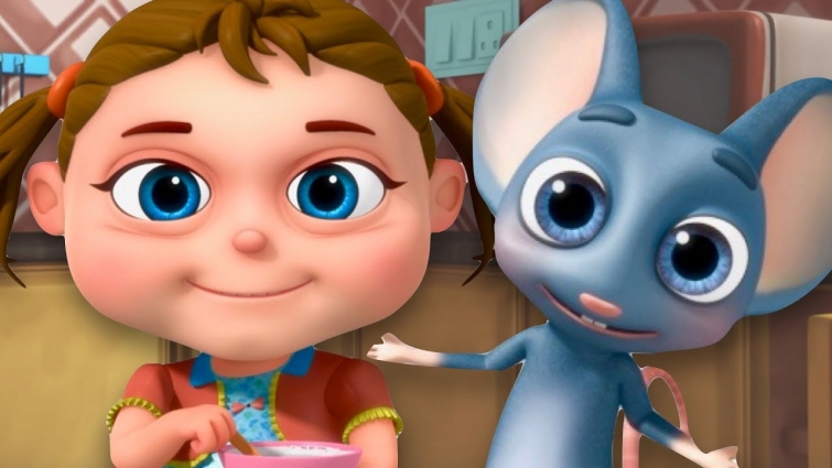 Little Miss Muffet | Nursery Rhymes For Babies | Videogyan 3D Rhymes | Kids Songs