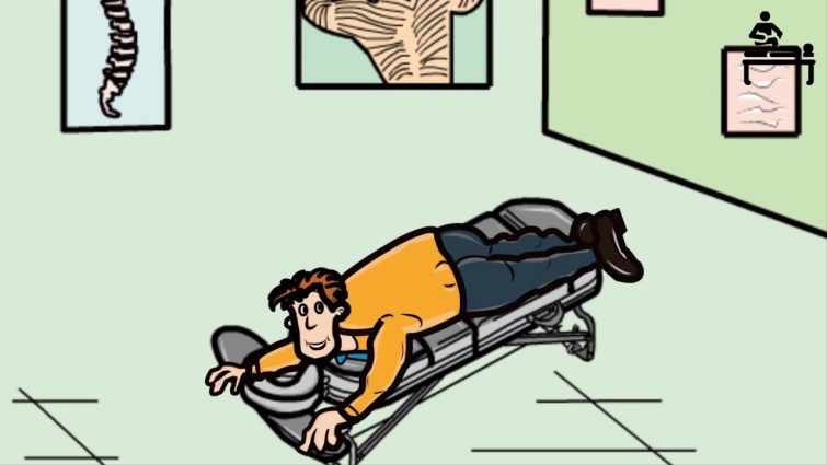 Back Pain Chiropractic Whiteboard Animated Promo Video