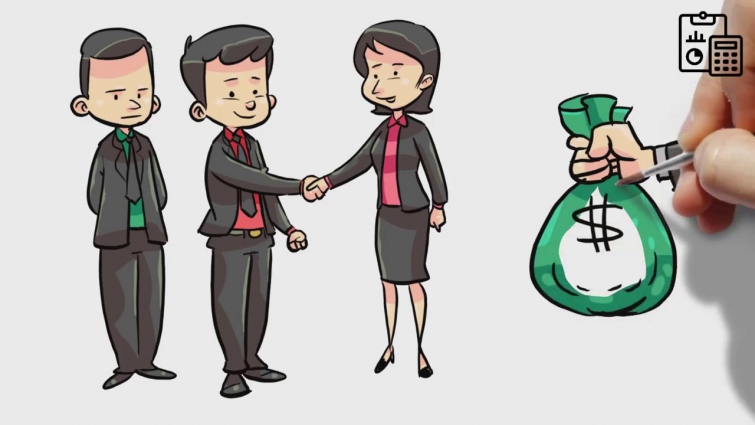 Accountant Service Whiteboard Animated Promo Video