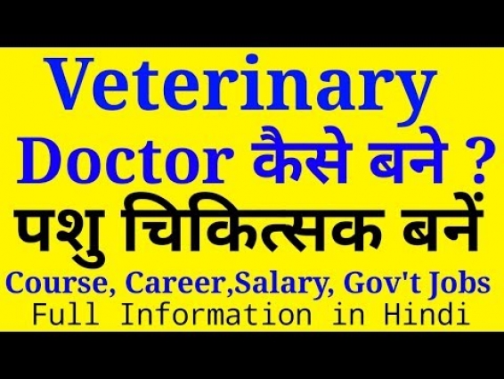 पशु चिकित्सक बनो | Veterinary Doctor Career Full Information in Hindi