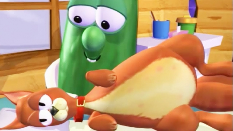 VeggieTales | The Yodeling Veterinarian of the Alps | Silly Songs With Larry | Cartoons For Kids