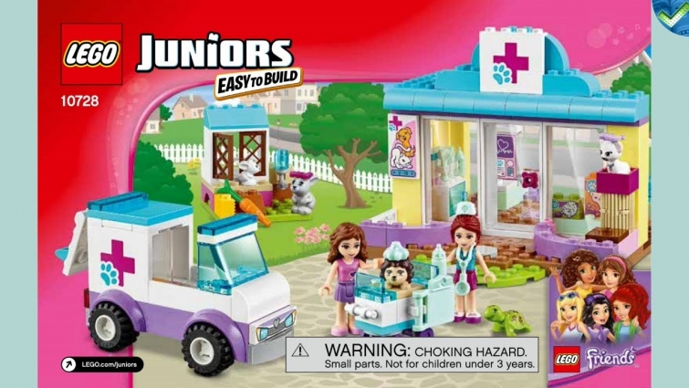 10728 Mia´s Vet Clinic LEGO® Juniors Manual at the Brickmanuals Instruction Archive