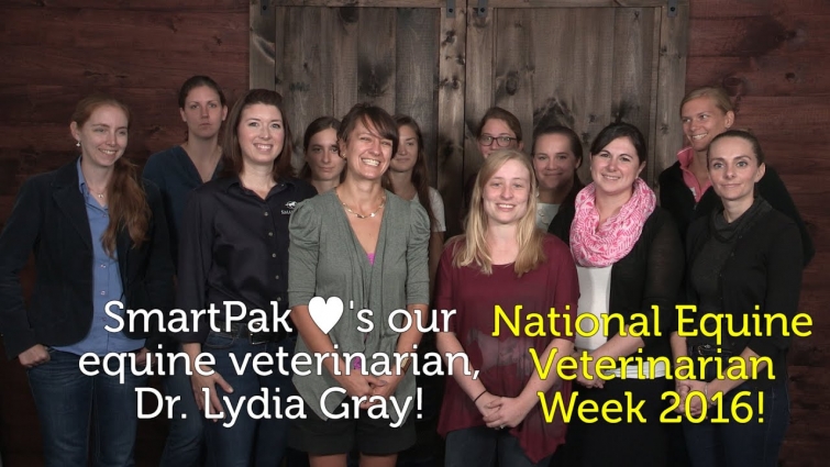SmartPak ♥'s our equine veterinarian, Dr. Lydia Gray!