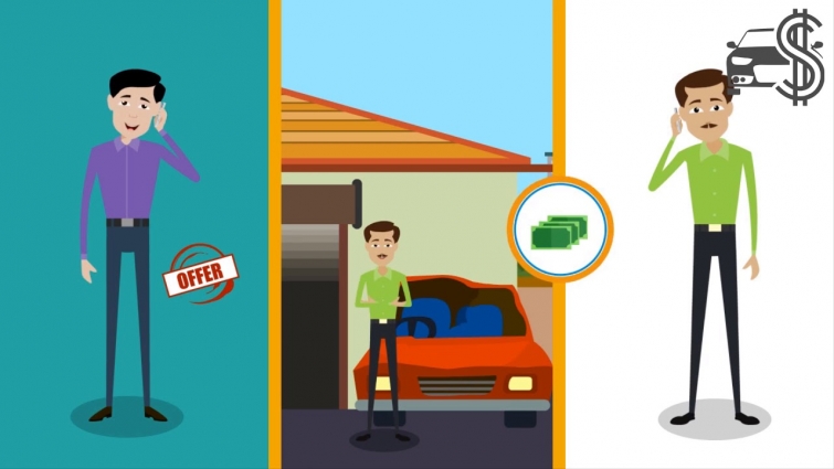 Auto Junk And  Salvage Car Buyers 2D Animated Promo Video