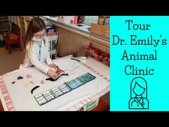 Veterinarian Clinic Tour || Pretend Play