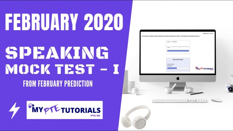 PTE Speaking Mock Test | FEBRUARY 2020 | #Prediction