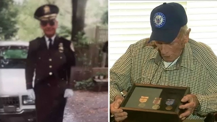 World War II vet in New Jersey receives medals 70 years after service