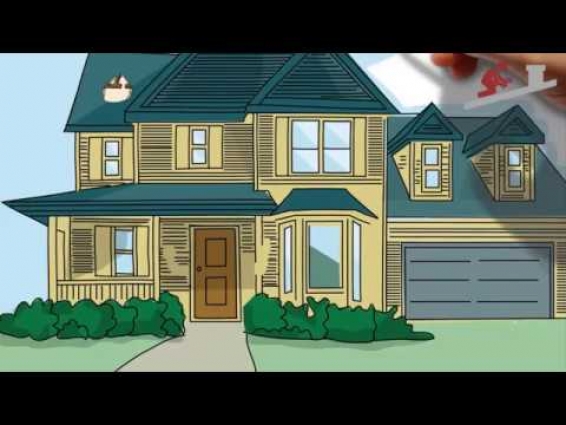 Roof Repair Service Whiteboard Animated Promo Video