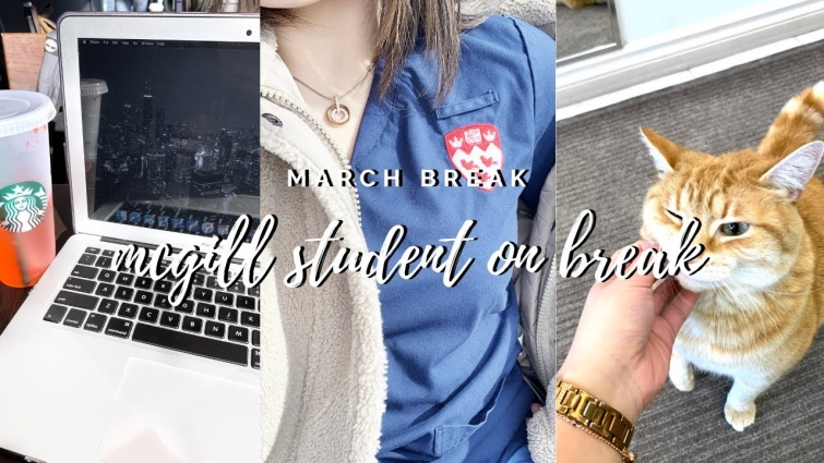 McGill March Break Vlog | vet shadowing, movies, optometrist appointment