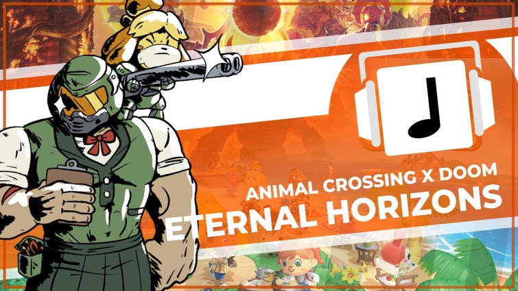 "Eternal Horizons" Animal Crossing x DOOM Mash-up