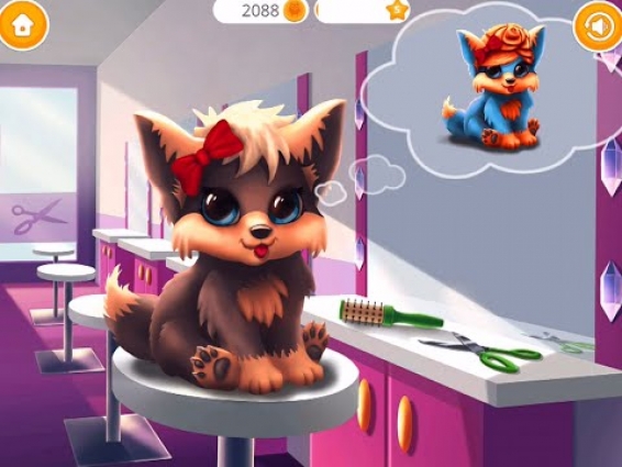 Best Games for Kids – My Cute Dog Bella – Puppy Care, Pet Vet & Beauty Salon iPad Gameplay HD