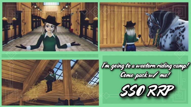 What I'm taking to my Western Riding Camp!|| Star Stable Realistic Roleplay