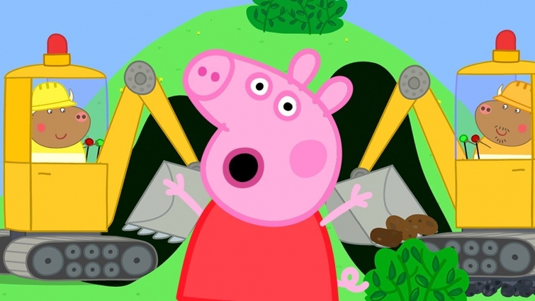 Peppa Pig Official Channel | Peppa Pig's Way to the Vet on Mr Bull's New Road