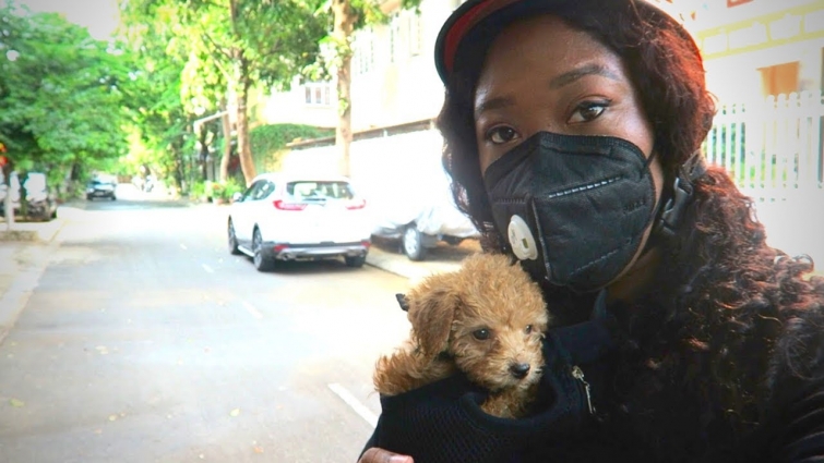 MY NEW PUPPY'S FIRST VET APPOINTMENT .. I'M WORRIED 😩😩😩