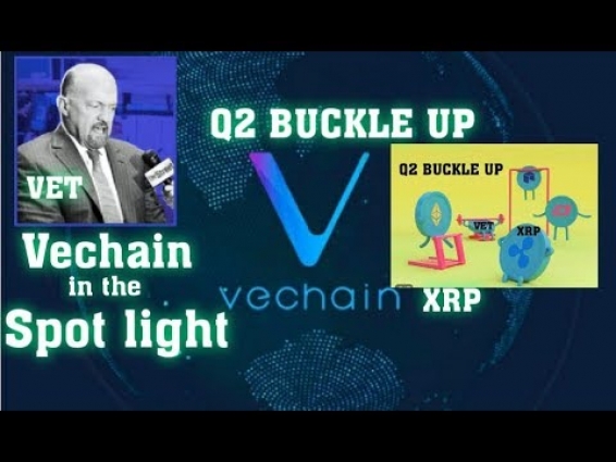 #VET #XRP VeChain is crypto of the week on Jim Cramer’s ‘The Street’…. Q2 BUCKLE UP