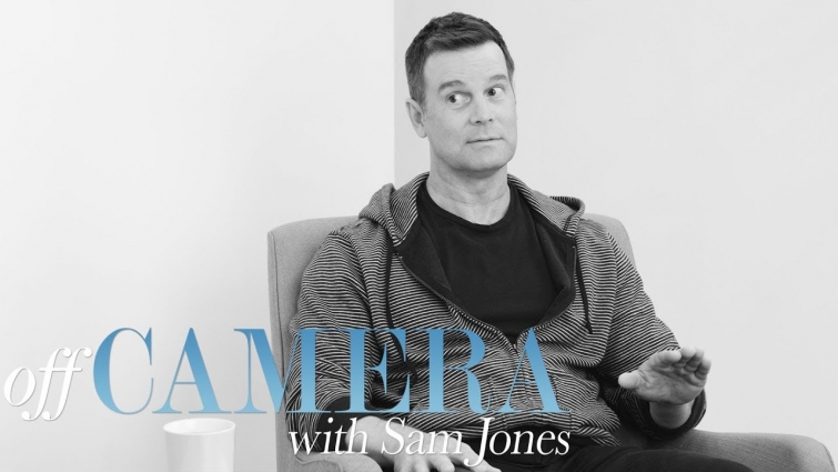 Peter Krause Has Fun on Set