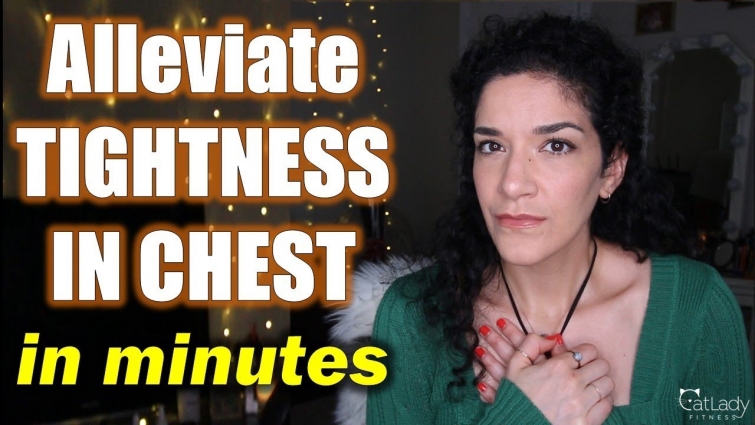 Are you feeling tightness in your chest due to stress? TRY THIS. – Tapping/Guided EFT