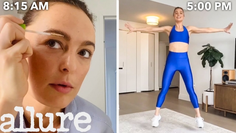 A Celebrity Trainer's Entire Routine, from Waking Up to Working Out | Allure