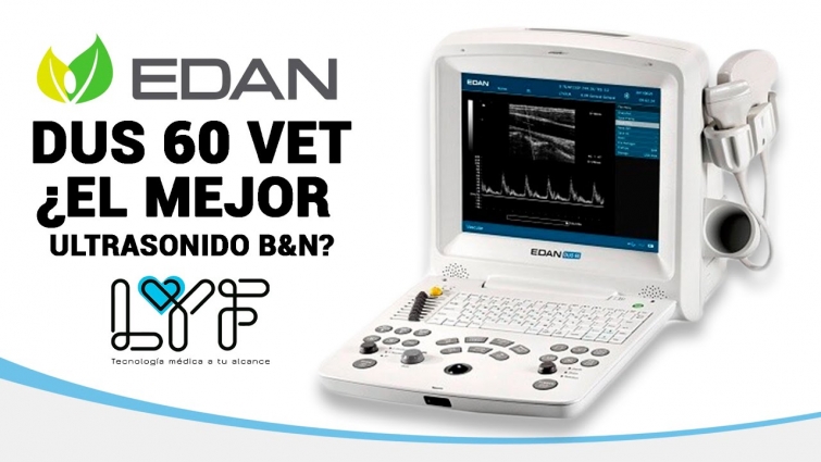 Cómo se usa el ultrasonido EDAN DUS 60 VET