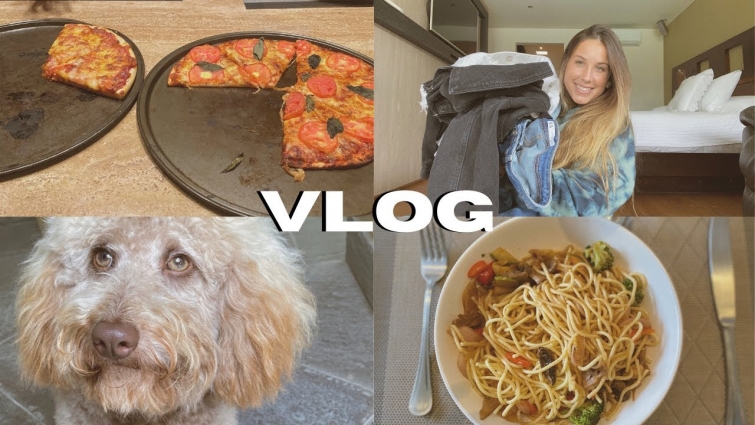 VLOG: taking my dog to the vet, Zara and Princess Polly haul, and pizza night