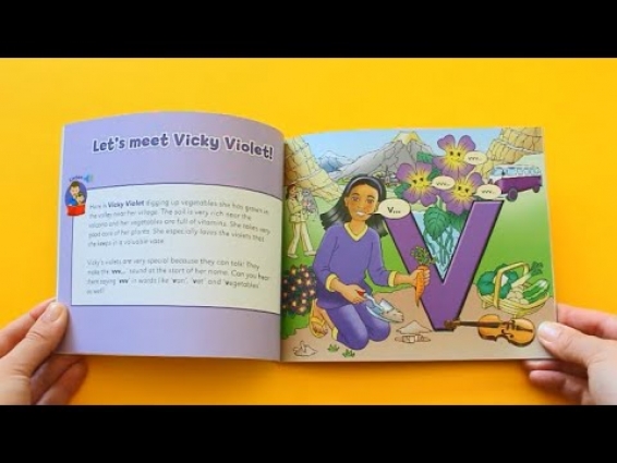 Letterland Story Corner – Vicky Violet and the vet