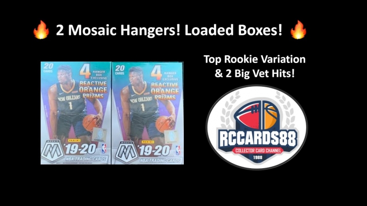 Mosaic Basketball Retail Hanger Boxes – Huge Pulls! Top Rookie Variation and Big Vet Pulls! 🔥 🔥