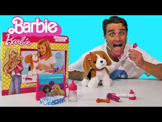 Barbie Pet Vet Kit ! || Toy Reviews || Konas2002