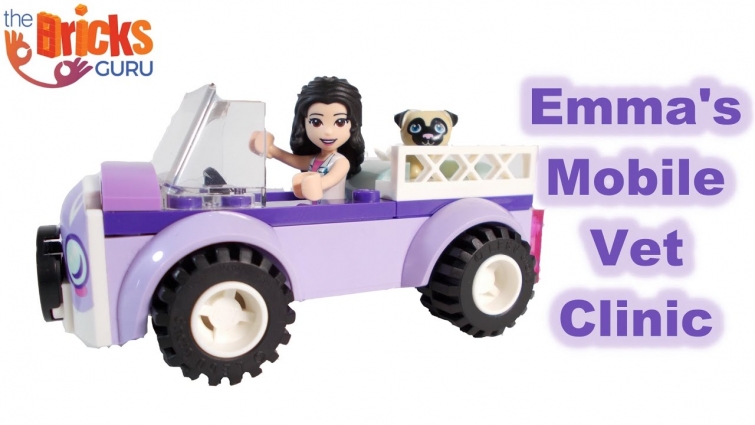 Lego Friends | Emma's Mobile Vet Clinic 41360 with Custom Lights