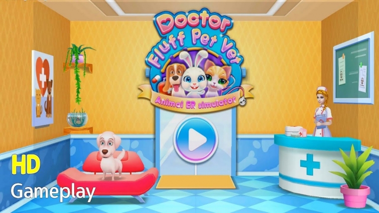 Doctor Fluff Pet Vet Real-Life Veterinarian 3D Simulation