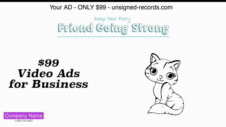 $99 Video Ads For Business – Veterinarian – Whiteboard – Female