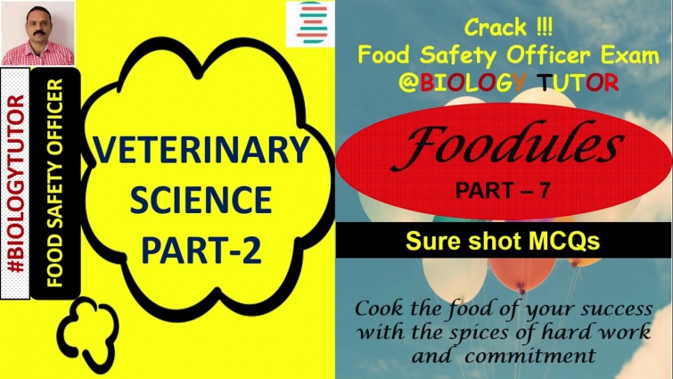 VETERINARY SCIENCE FOODULES PART-7