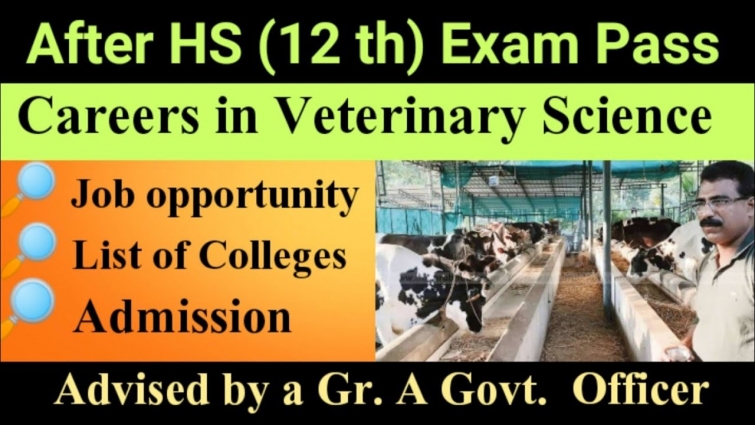 BVSc.- Veterinary Science Courses after HS (12th) Exam -Colleges, Admission,Job Opportunity in India