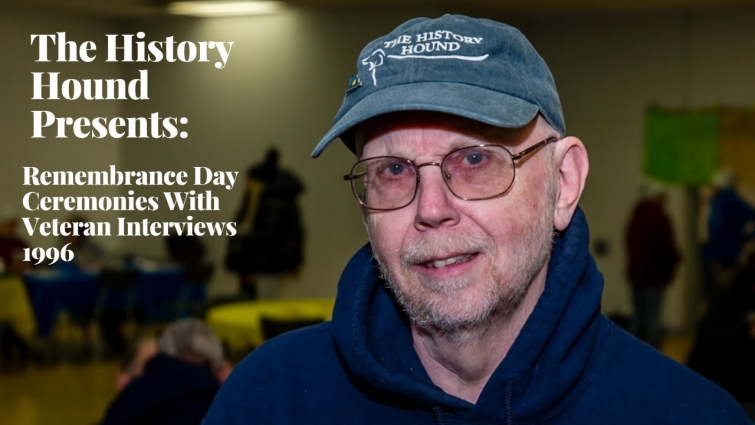 From The Archives Of Rogers Cable 10:  Remembrance Day Ceremonies With Vet Interviews 1996