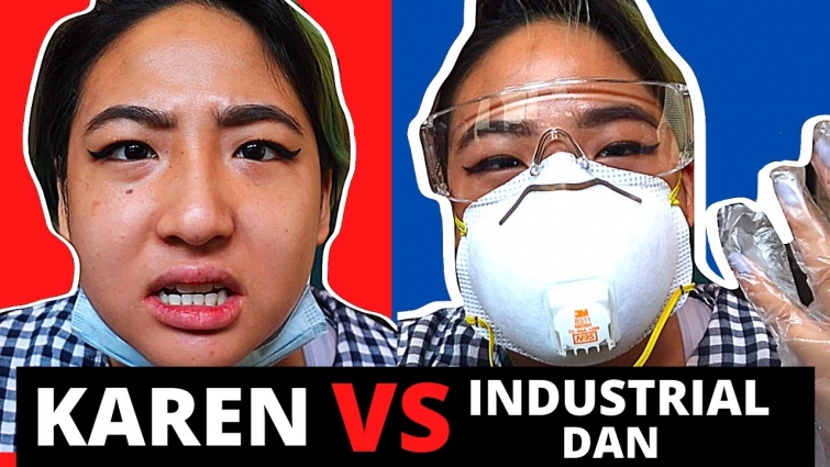 Types Of People Wearing Masks During The Coronavirus Pandemic (Watching this video donates to NBDC)