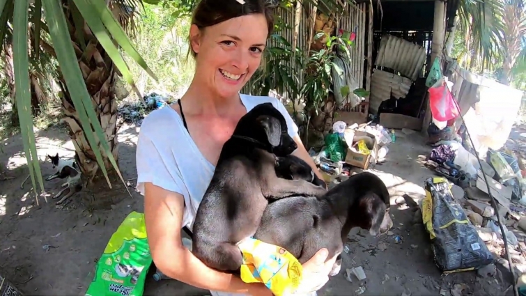 PRECOVID… Paint and Puppies! Chuffed Adventures S03Ep13
