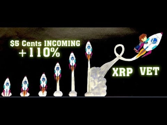 Momentum Shift Will Drive Vechain to $5 cents #VET +110 % ON FIRE TOP 10 INCOMING #XRP +7%