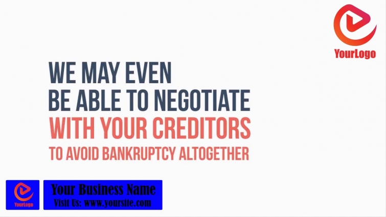 Bankruptcy Attorney Kinetic Typography Promo Video