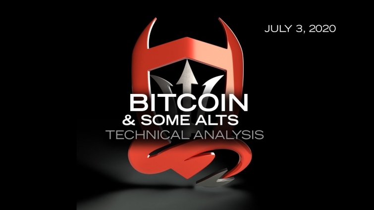 Bitcoin Technical Analysis and Some Alts on the Move : BTC, LTC, ETH, KNC, VET.